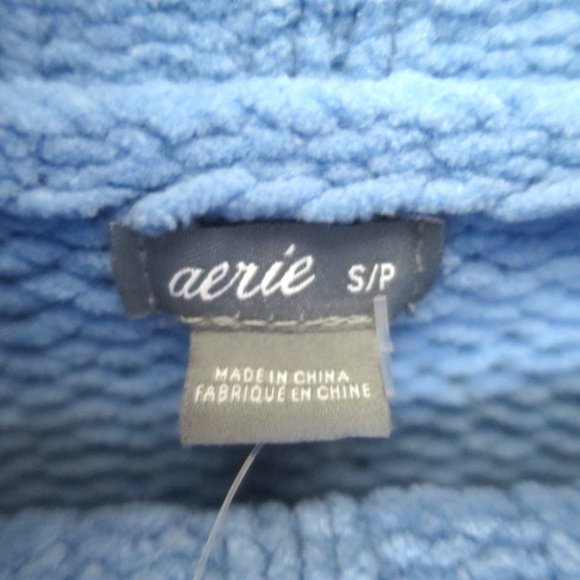 Aerie Chenille Oversized Turtleneck Sweater Size S - Picture 7 of 9